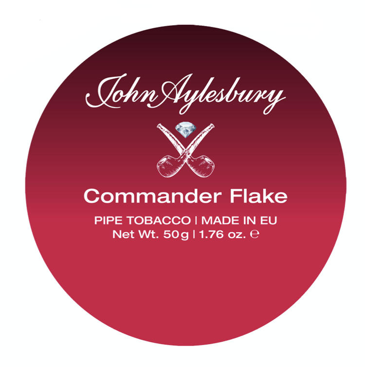 john-aylesbury-commander-flake-pfeifentabak-dose-50g image 1