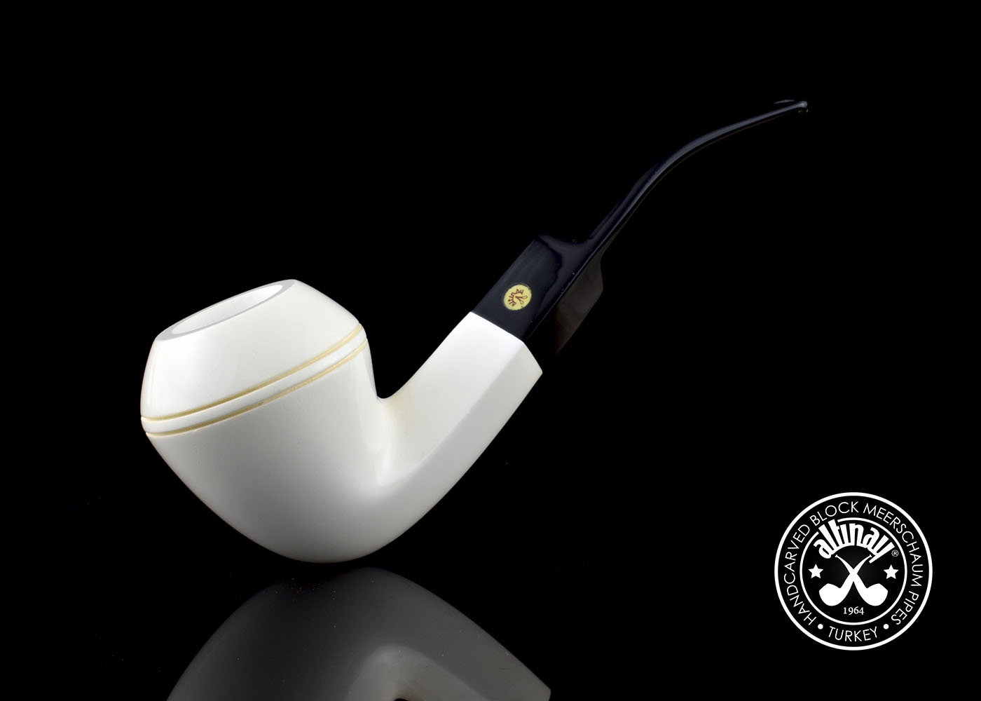 altinay-classic-bulldog-meerschaumpfeife-glatte-tabakpfeife image 1