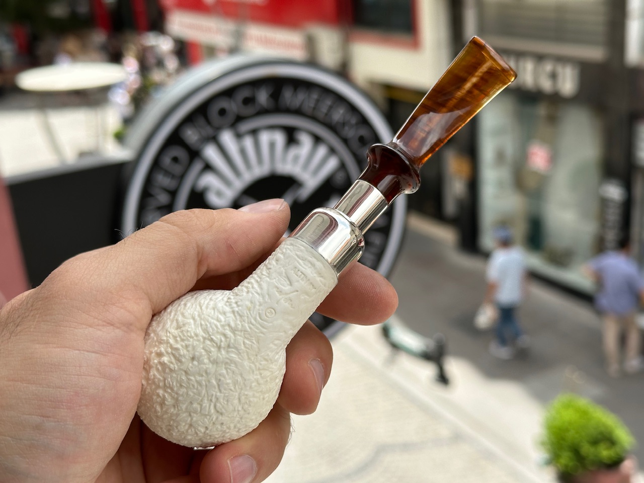 altinay-spigot-army-apple-meerschaumpfeife-silber-spigot image 5