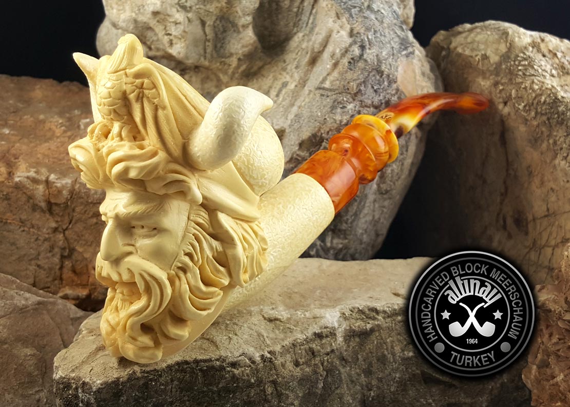 altinay-classic-viking-meerschaumpfeife-handgeschnitzt image 3