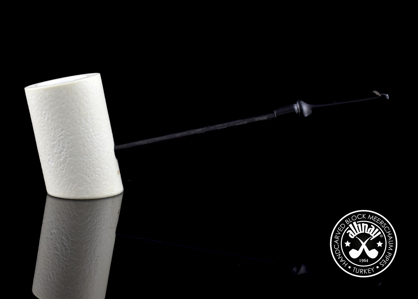 altinay-poker-meerschaum-pfeife-carbon-holm-standsicher-2 image 2