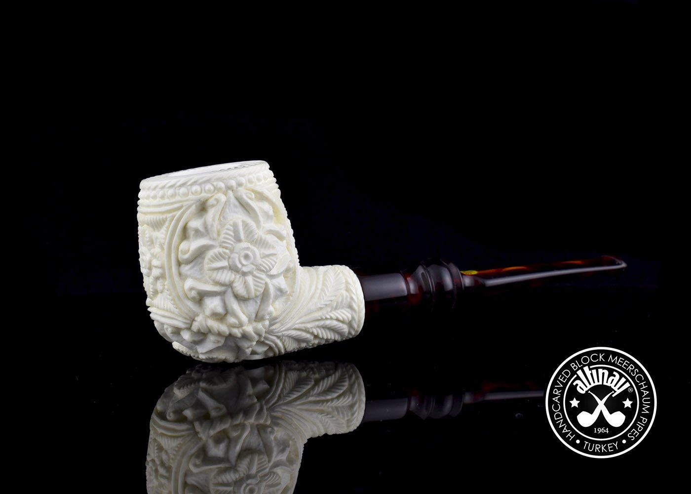 altinay-classic-apple-meerschaumpfeife-natur-glatt image 1