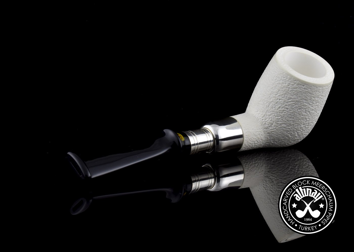 altinay-spigot-billiard-meerschaumpfeife-silber-spigot-6 image 5