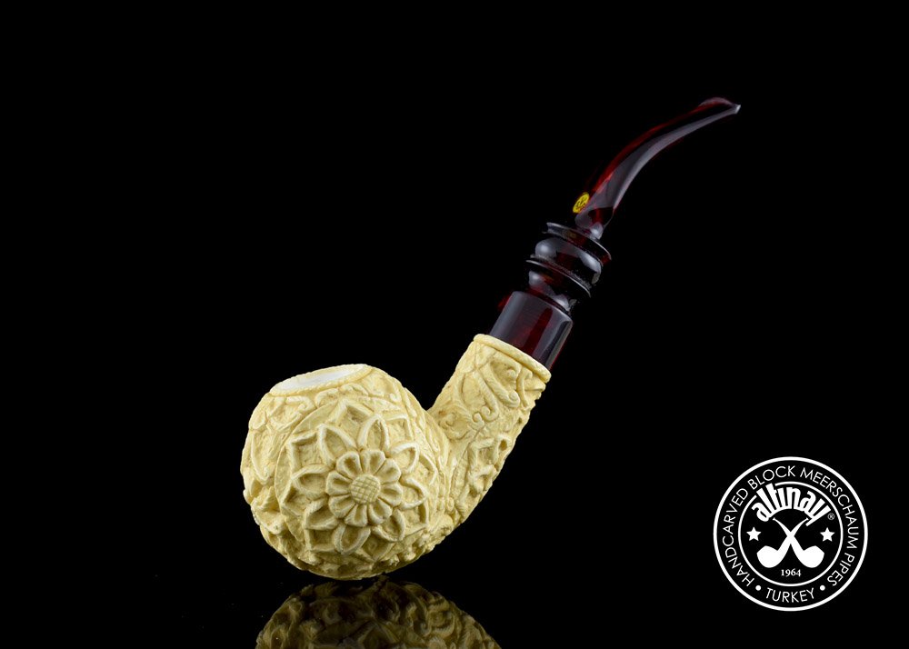 altinay-classic-fancy-ball-meerschaumpfeife-rund-glatt image 1