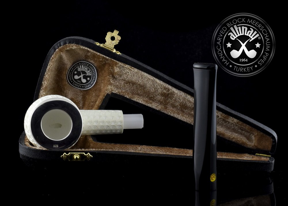 altinay-classic-billiard-meerschaumpfeife-silberband-2 image 6