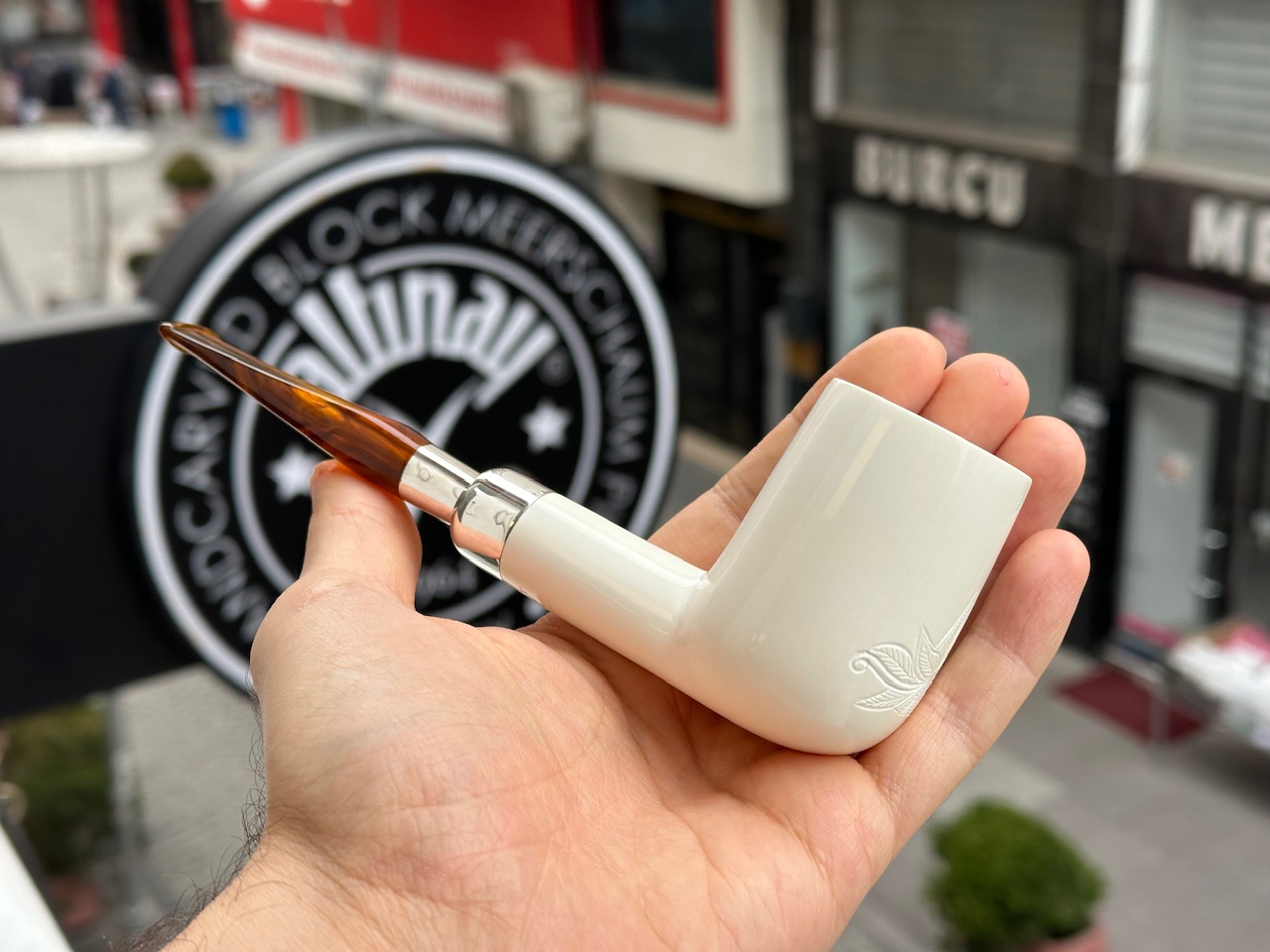 altinay-spigot-xl-billiard-meerschaumpfeife-silber-spigot image 4