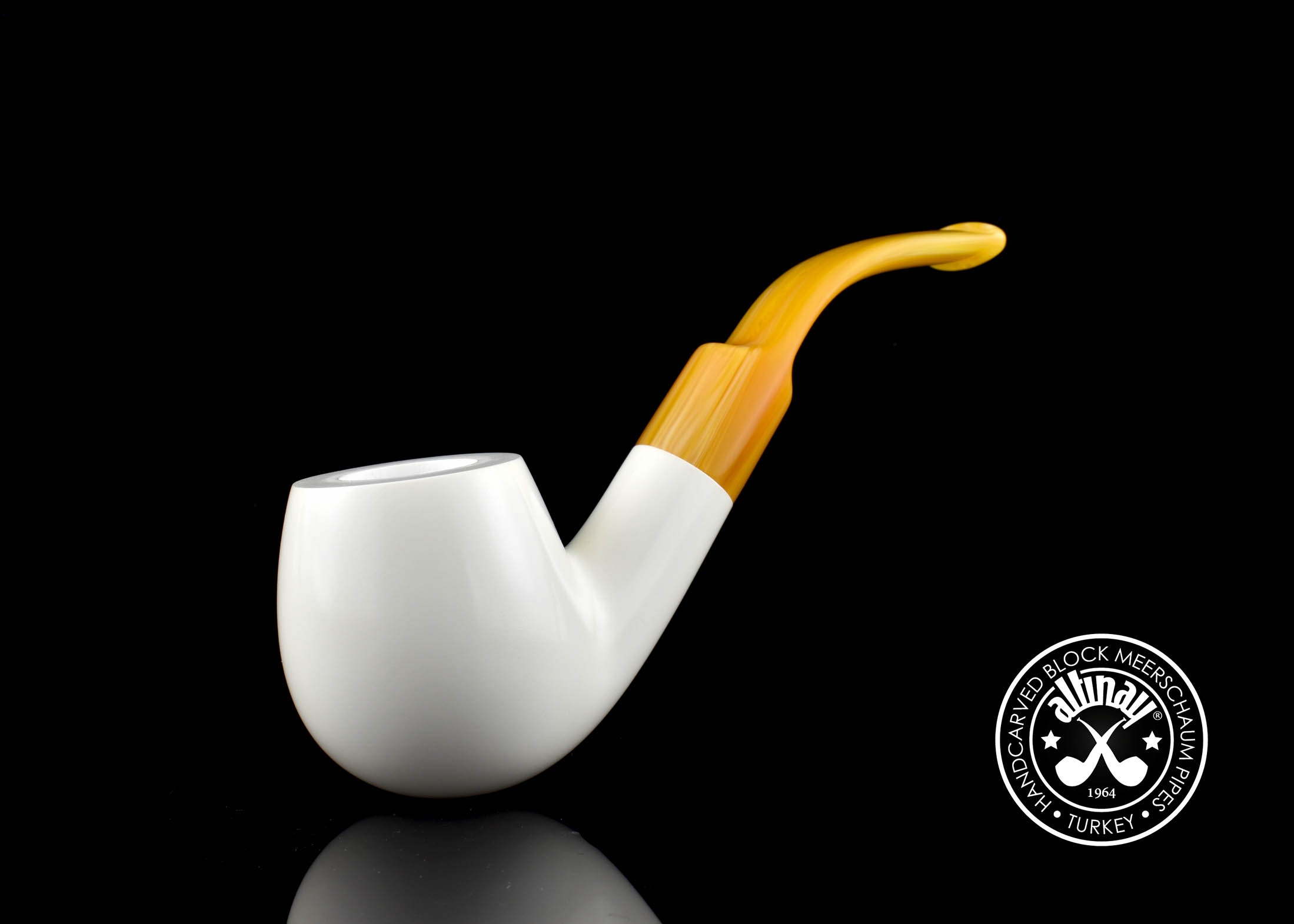 altinay-classic-apple-meerschaumpfeife-rund-glatt-4 image 4