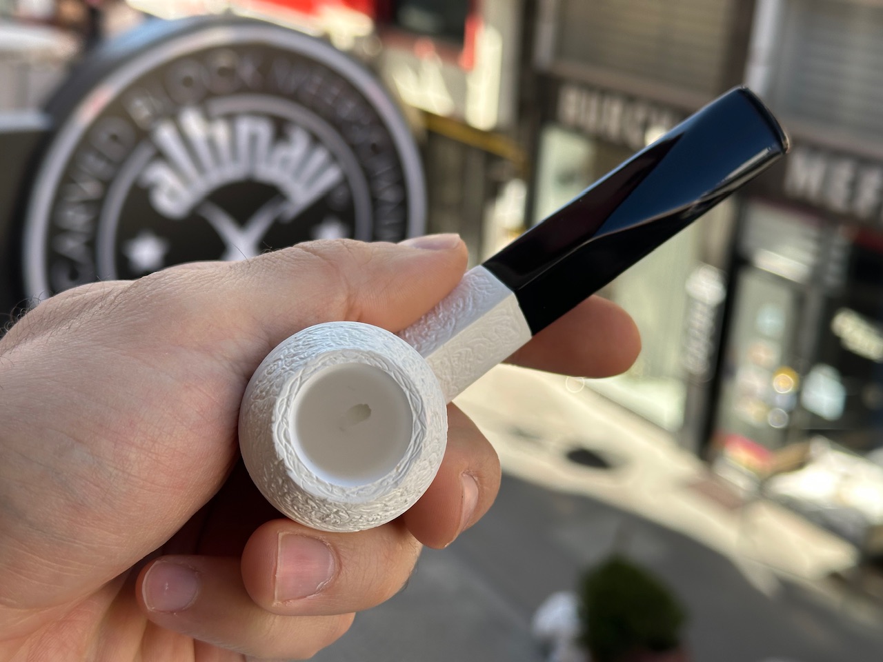 altinay-classic-bulldog-meerschaumpfeife-wei-glatt image 4