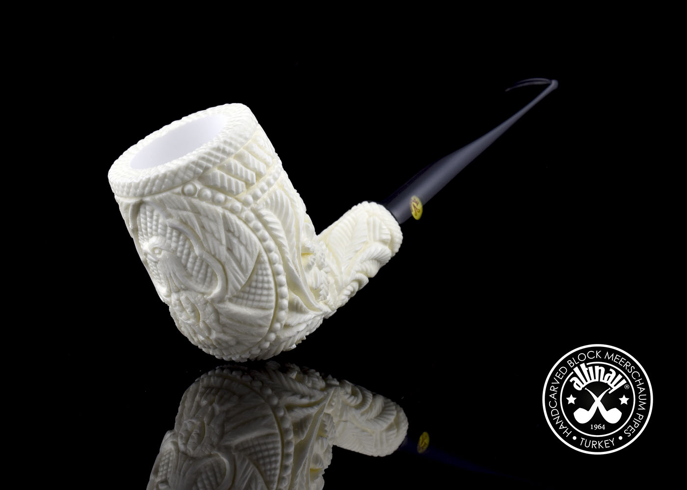altinay-eagle-s-claw-billiard-meerschaumpfeife-adler-motiv-3 image 2