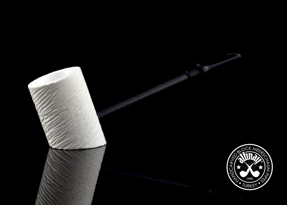 altinay-carbon-fiber-poker-tabakpfeife-meerschaum-gerade image 1