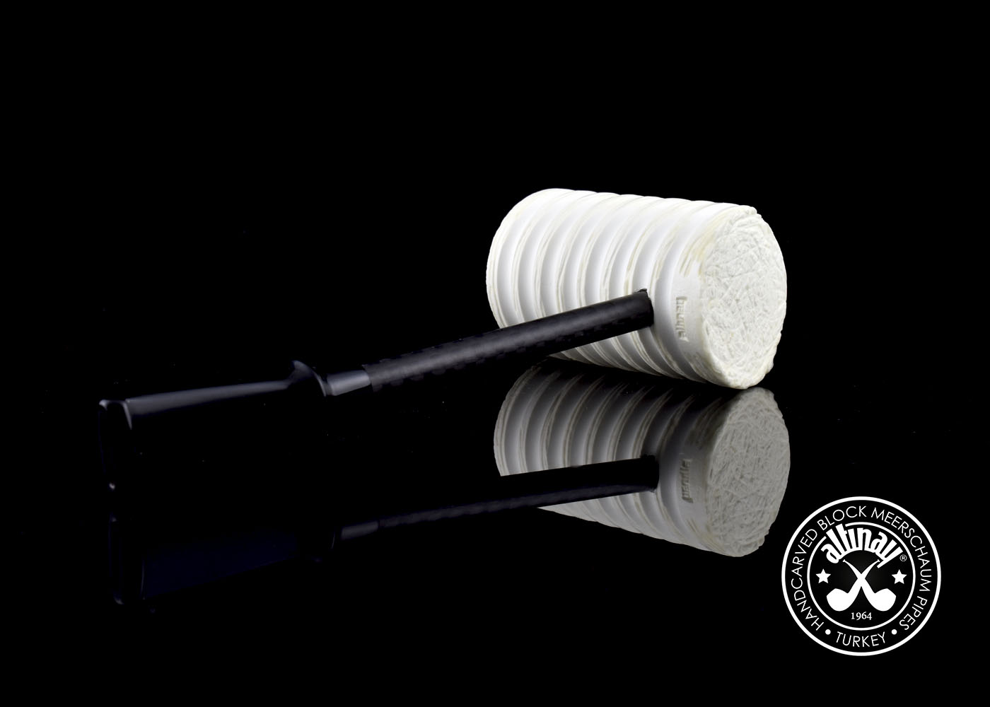 altinay-carbon-fiber-series-poker-tabakpfeife-meerschaum-glatt image 5