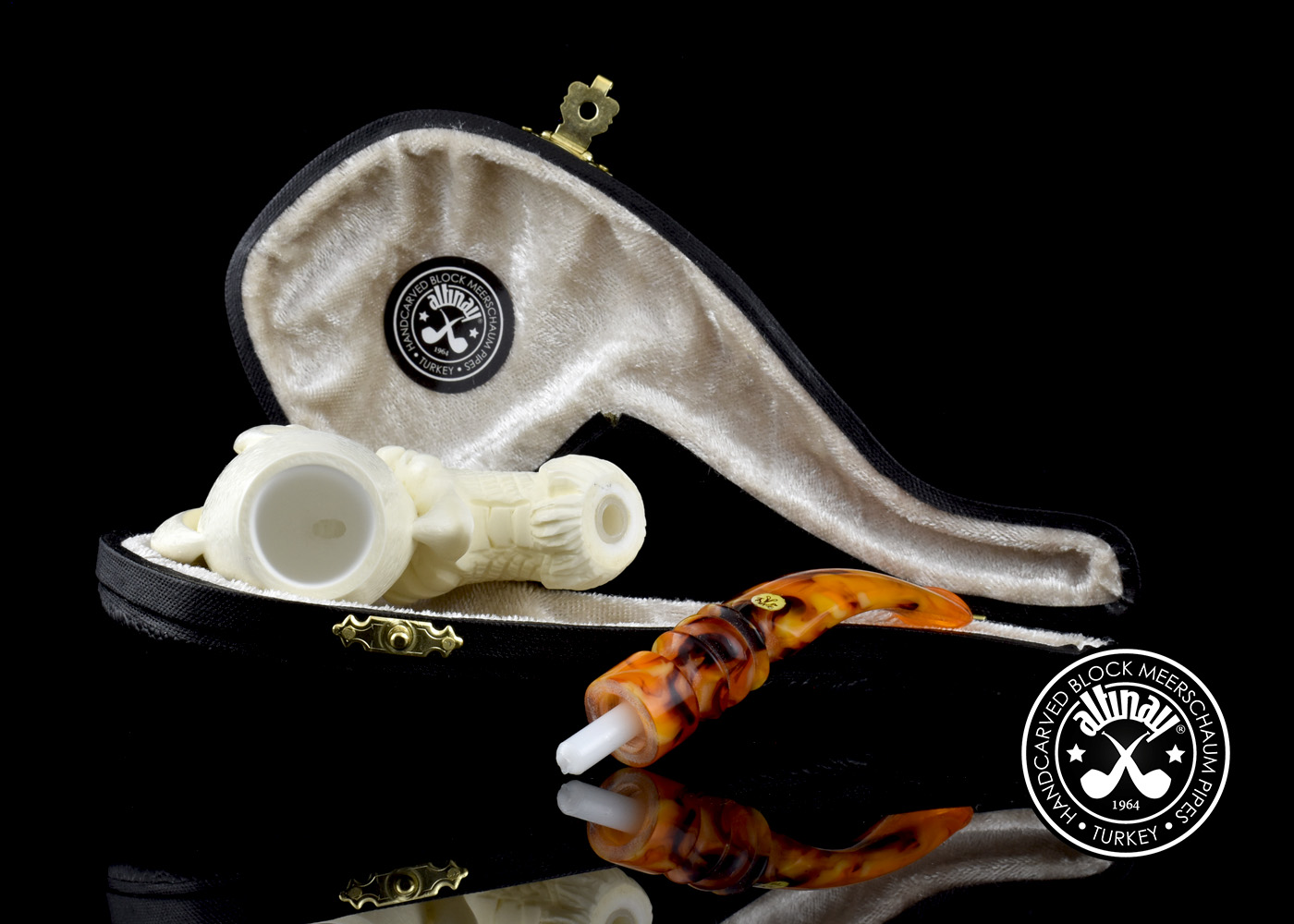 altinay-eagle-s-claw-meerschaum-pfeife-kralle-geschnitzt image 6