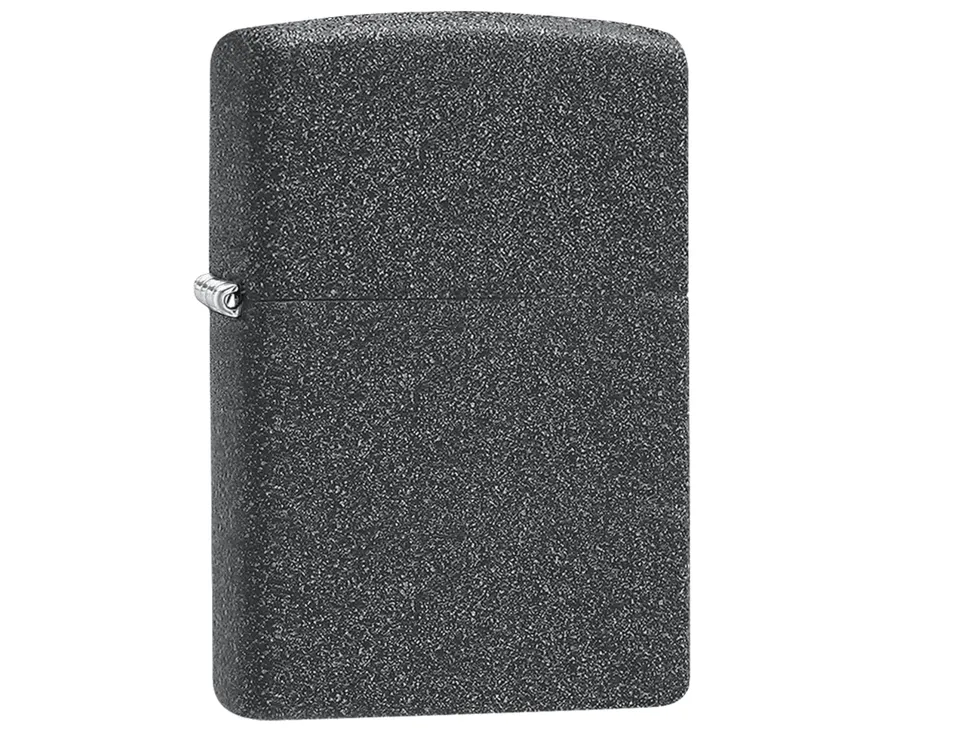 zippo-classic-iron-stone-benzinfeuerzeug-winddicht-geschenkbox image 1