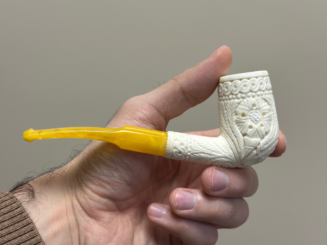 altinay-classic-billiard-meerschaumpfeife-glatt-natur-7 image 3