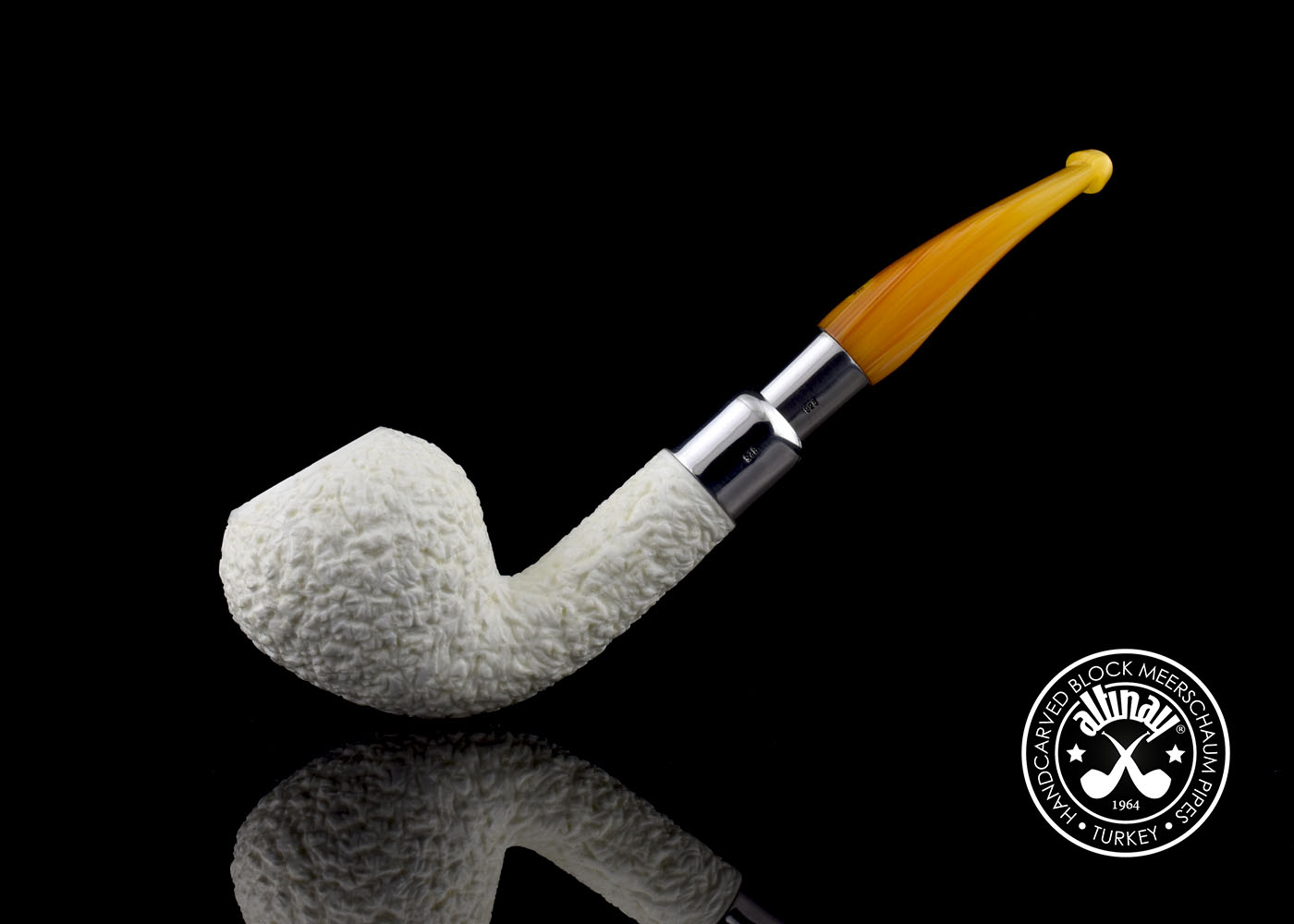 altinay-spigot-rhodesian-meerschaumpfeife-silber image 4