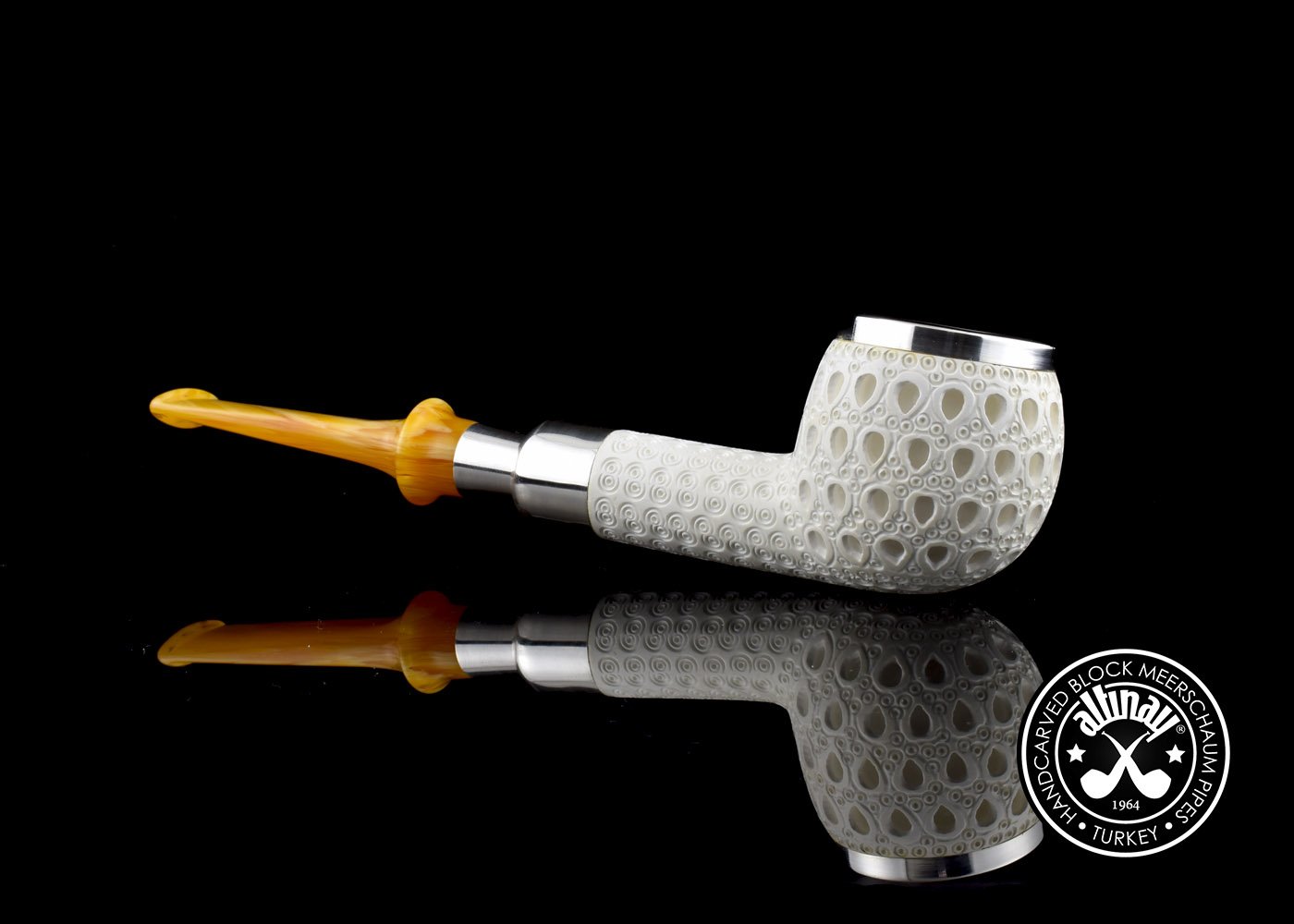 altinay-pot-silver-spigot-meerschaumpfeife-silberring image 4