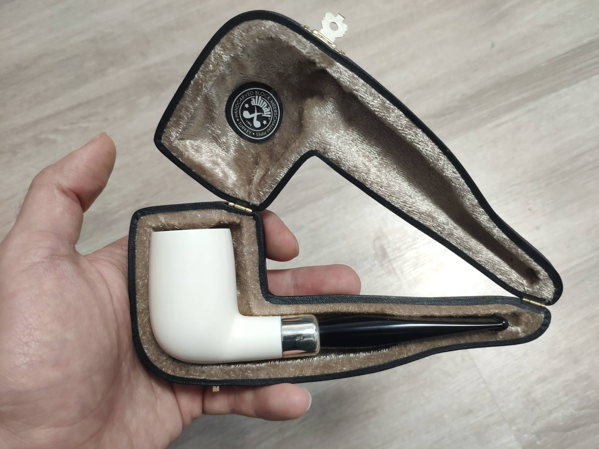 altinay-billiard-army-meerschaumpfeife-spigot-glatt image 5