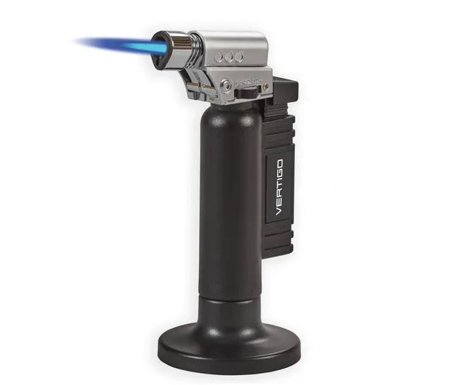 boswell-s-grasshopper-vertigo-tischfeuerzeug-schwarz-jetflamme image 1
