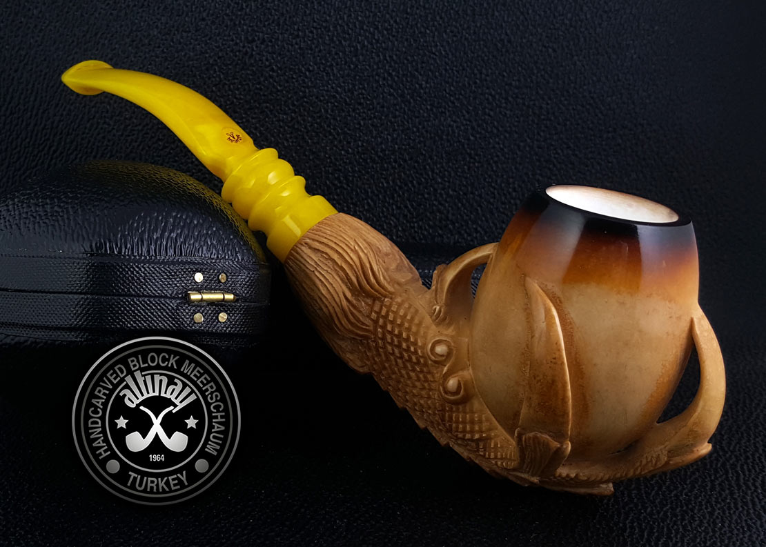 altinay-eagle-s-claw-meerschaumpfeife-adlerkralle-calcined-figur image 3