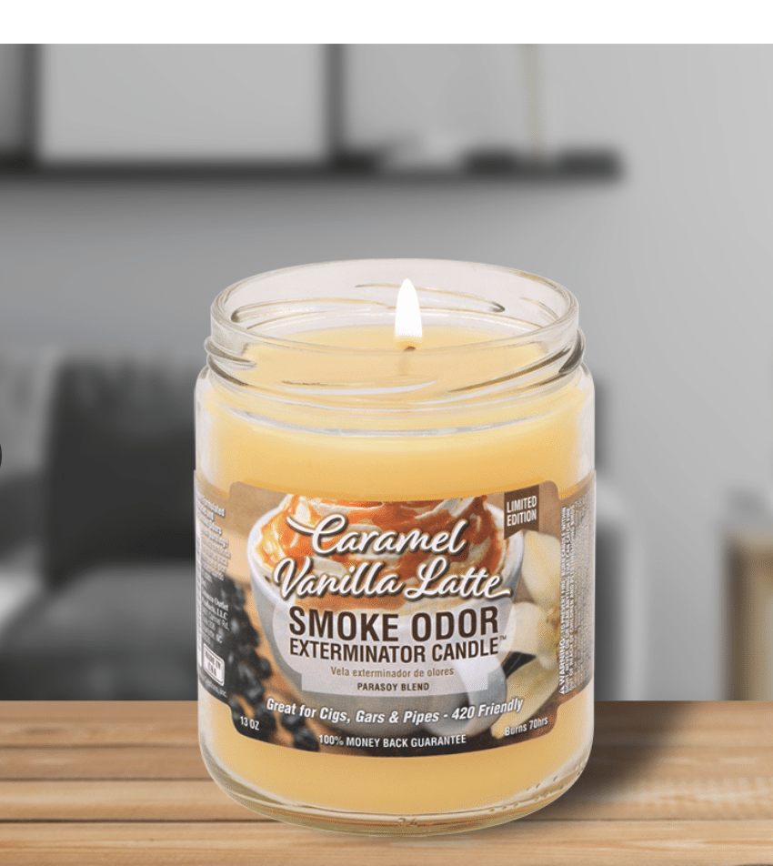 smoke-odor-exterminator-duftkerze-caramel-vanilla-latte-13oz image 2
