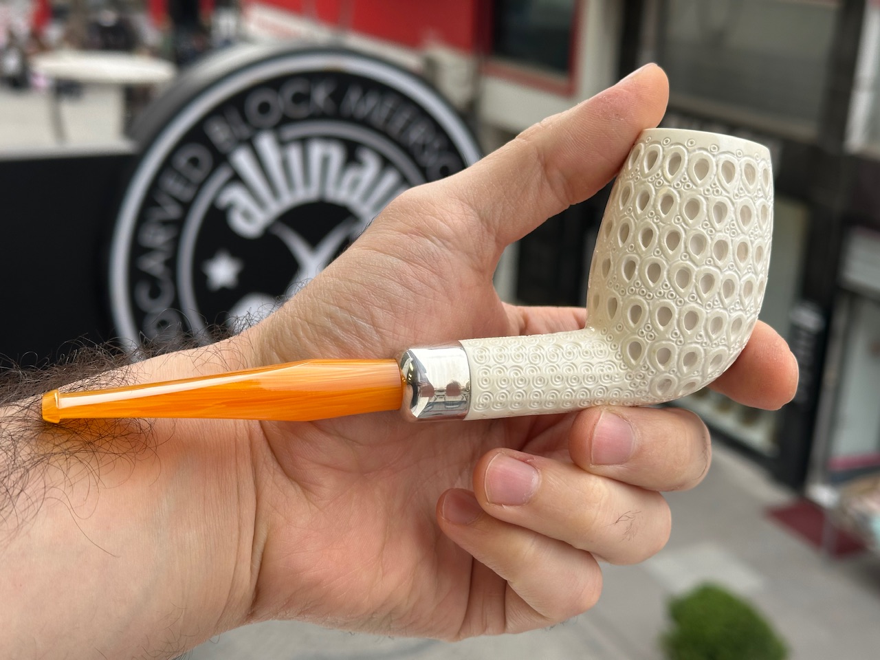 altinay-devil-anse-silver-army-meerschaumpfeife-silber image 4
