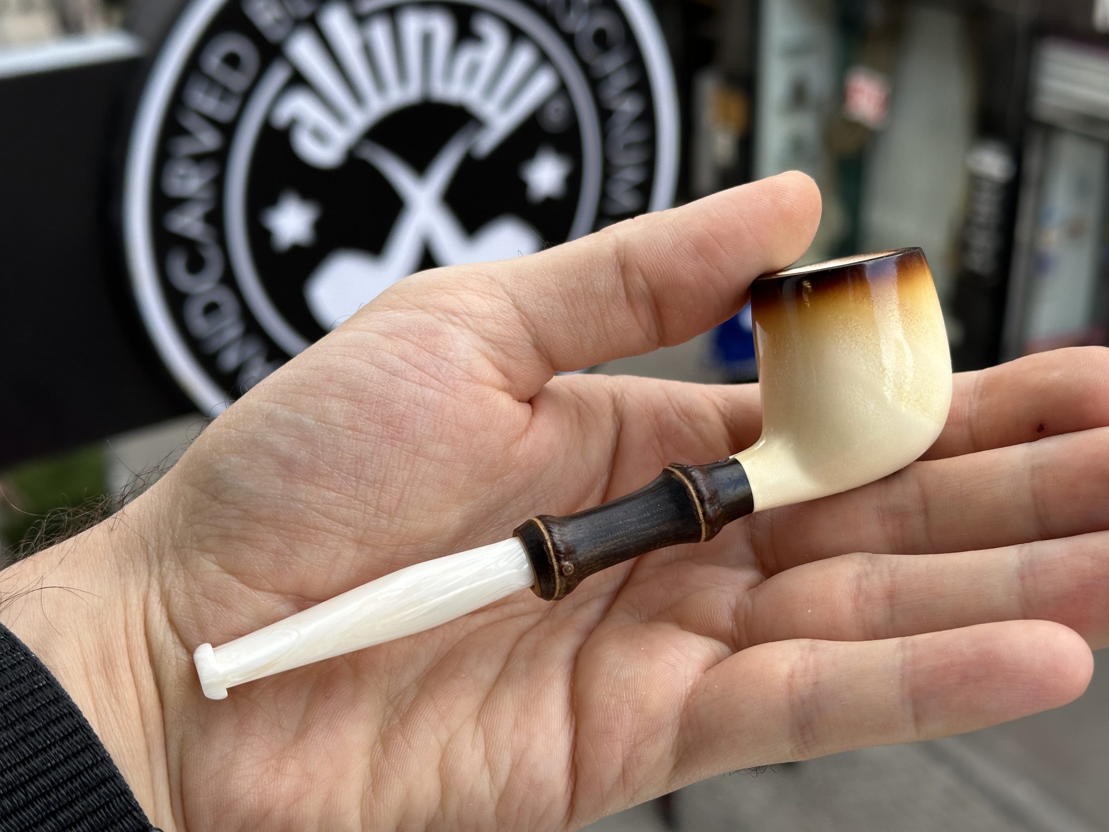 altinay-bamboo-pot-meerschaumpfeife-tabakpfeife-bambusholm image 1