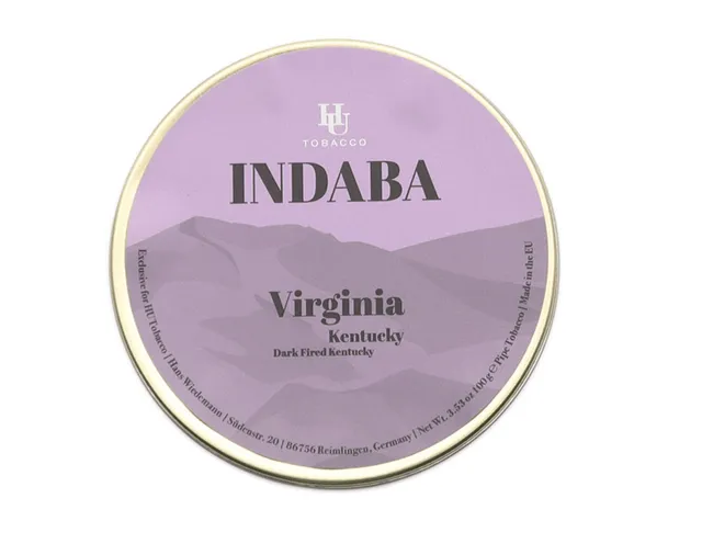 hu-tobacco-indaba-pfeifentabak-100g-dose-virginia image 1