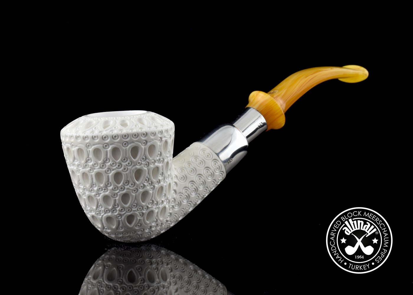 altinay-spigot-army-dublin-meerschaumpfeife-silber-spigot image 1