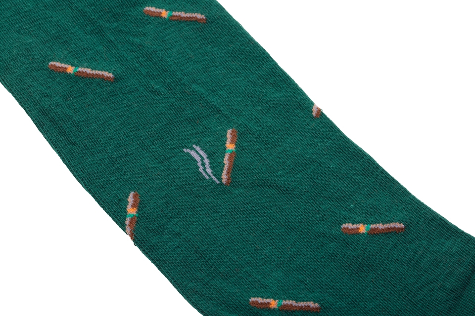 casdagli-smoking-socks-socken-gr-n-mid-calf image 2