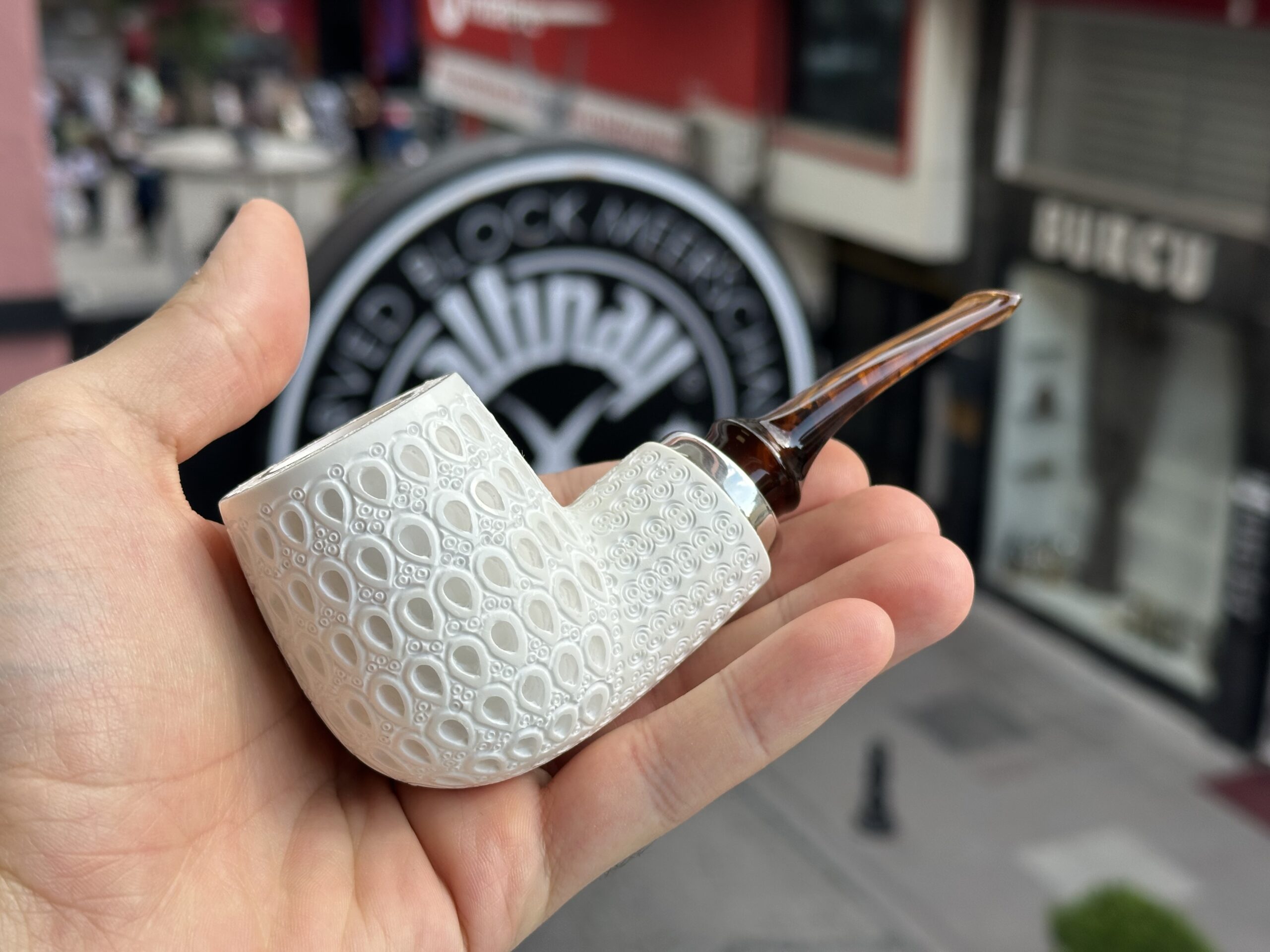 altinay-reverse-calabash-silver-army-meerschaumpfeife image 1