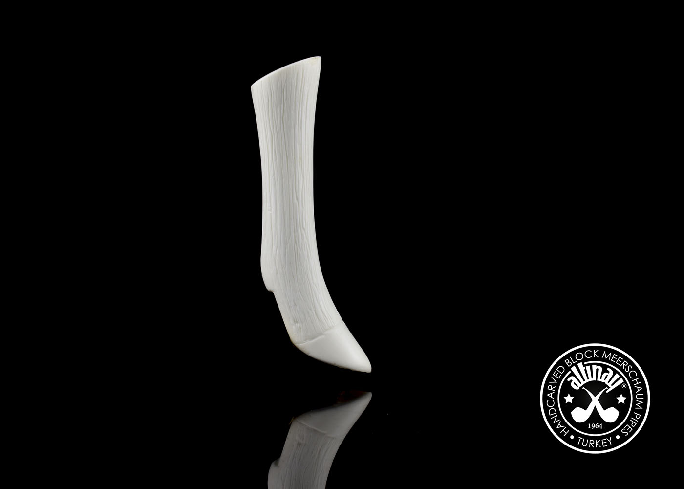 altinay-classic-bent-billiard-meerschaumpfeife-hirschmotiv image 8