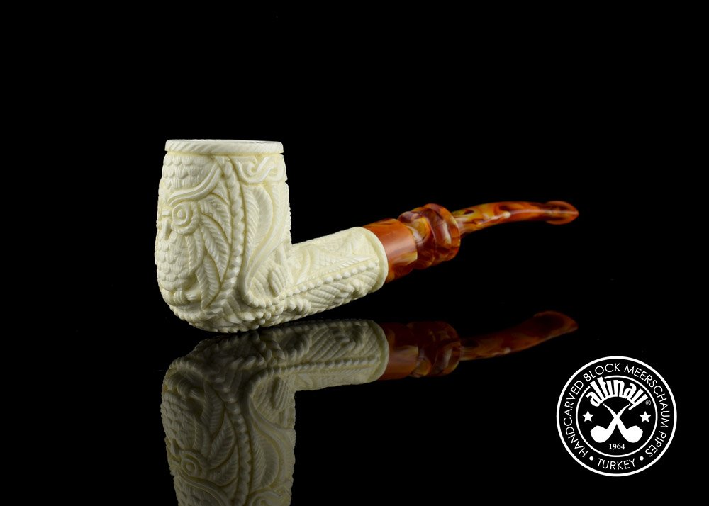 altinay-classic-eule-29782-meerschaumpfeife-relief image 2