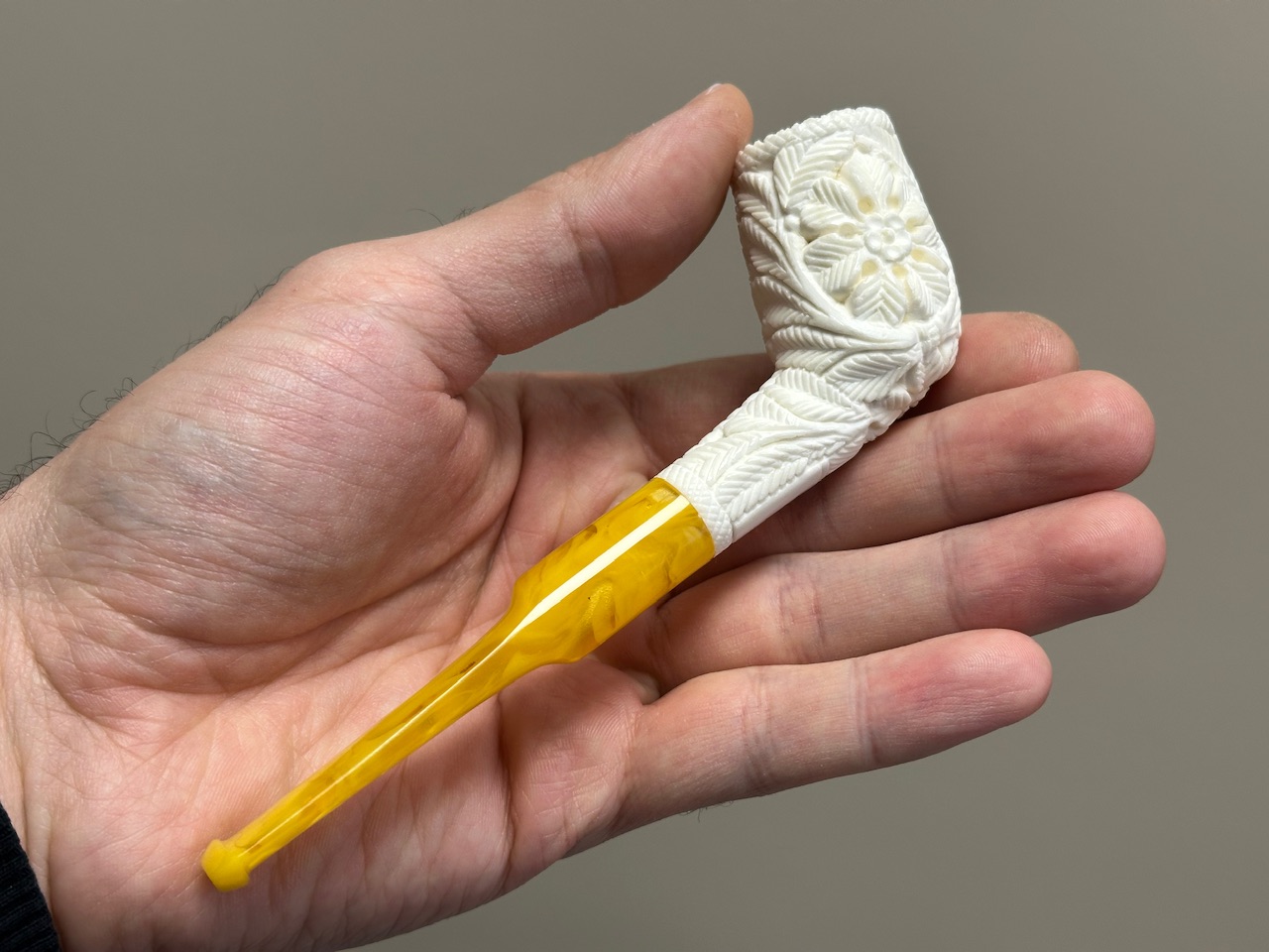 altinay-classic-billiard-meerschaumpfeife-gerade-natur-4 image 2