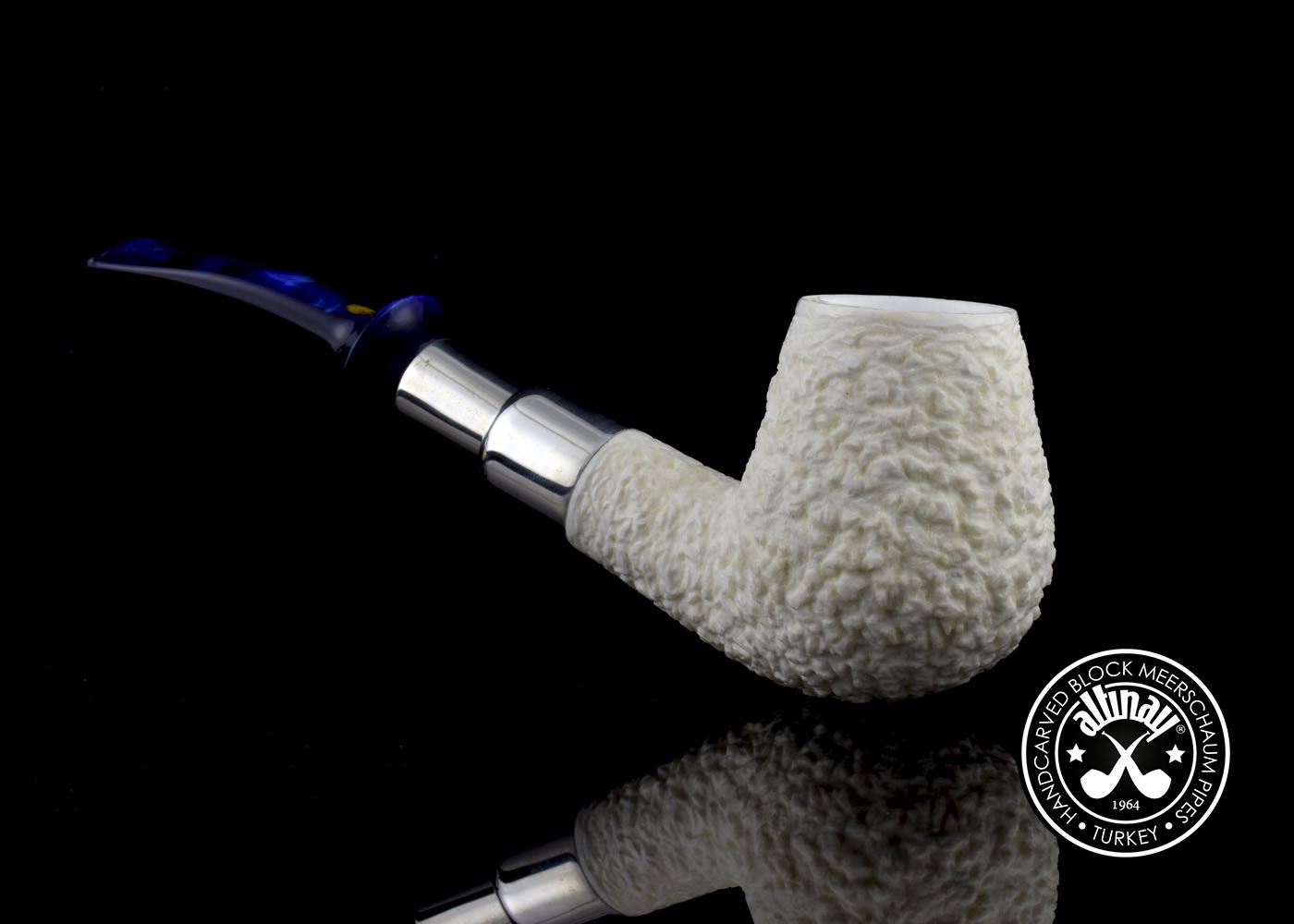 altinay-brandy-silver-spigot-meerschaumpfeife-gebogen image 1