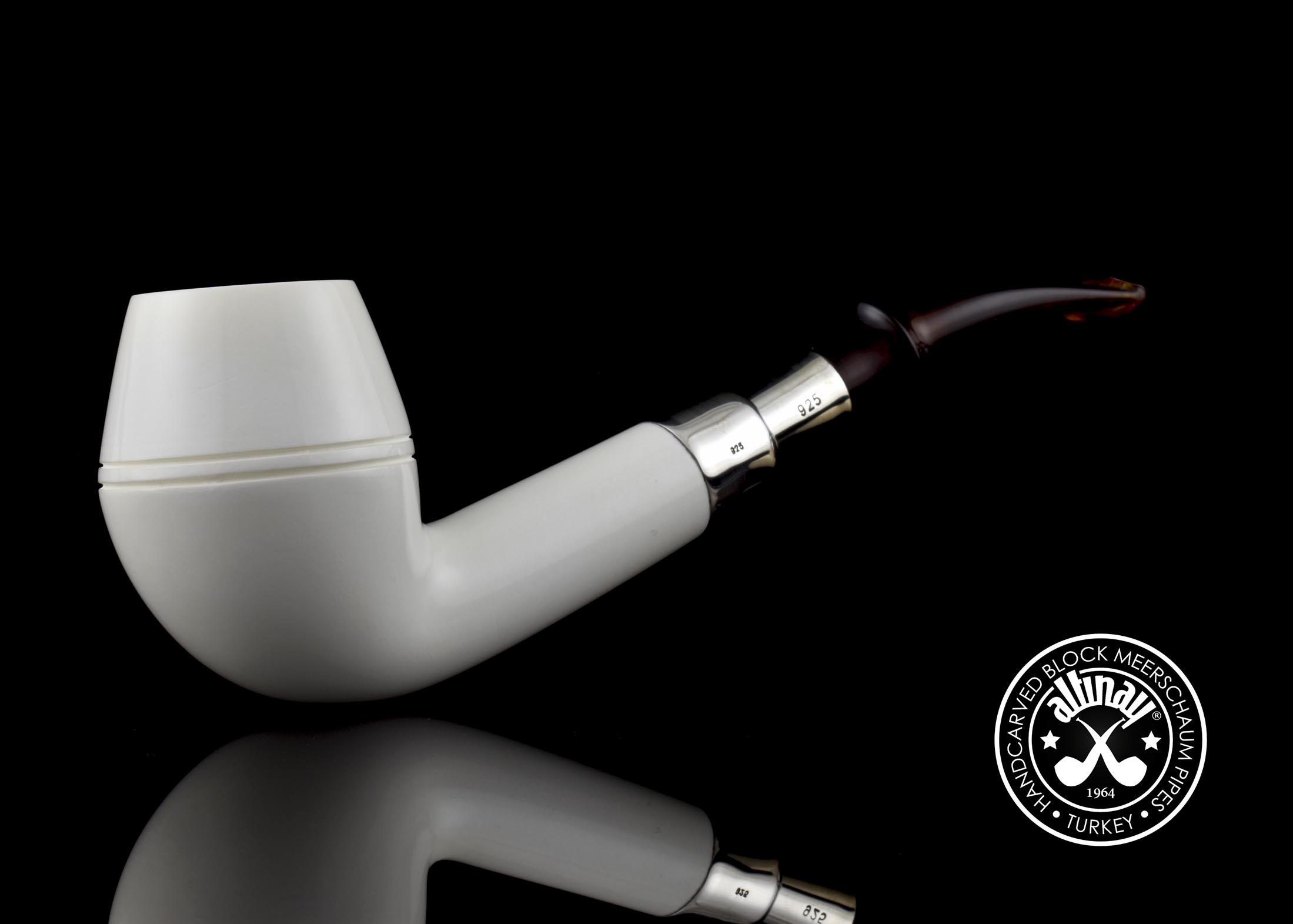 altinay-spigot-rhodesian-meerschaumpfeife-silber-2 image 2