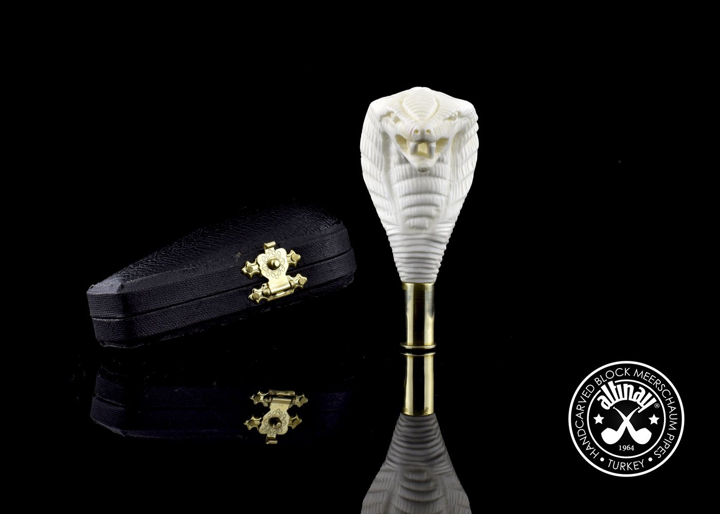 altinay-cobra-meerschaum-pfeifenstopfer-mit-bullet-case image 2