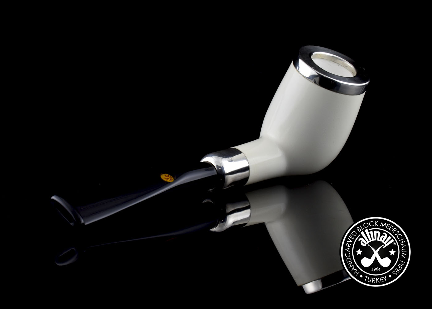 altinay-spigot-army-billiard-silver-army-meerschaumpfeife image 6