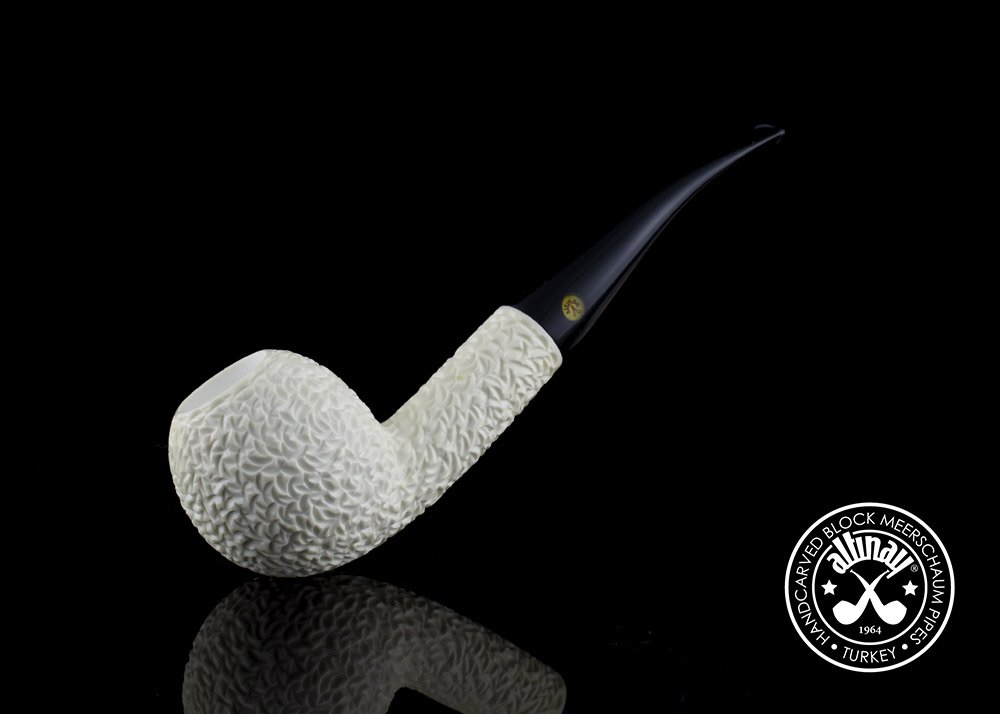 altinay-classic-half-bent-apple-meerschaumpfeife-natur image 1