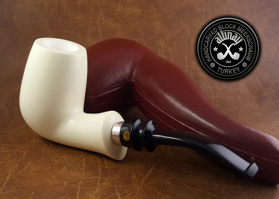 altinay-brandy-meerschaumpfeife-mit-silberband-classic image 1