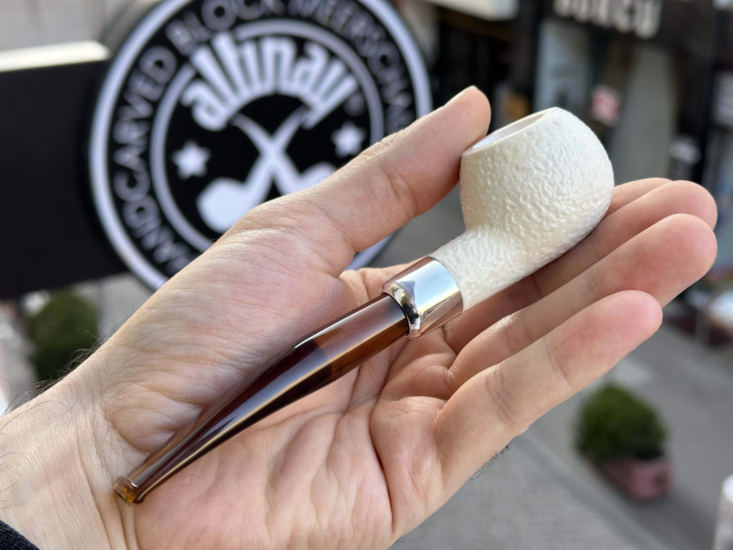 altinay-spigot-prince-meerschaumpfeife-kurz-blockmeerschaum image 2