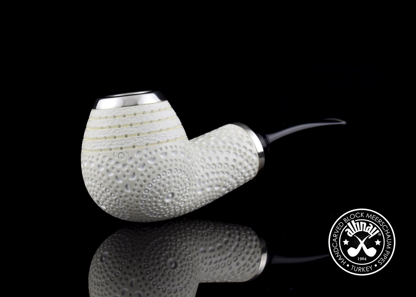 altinay-reverse-calabash-brandy-meerschaumpfeife-silber image 3