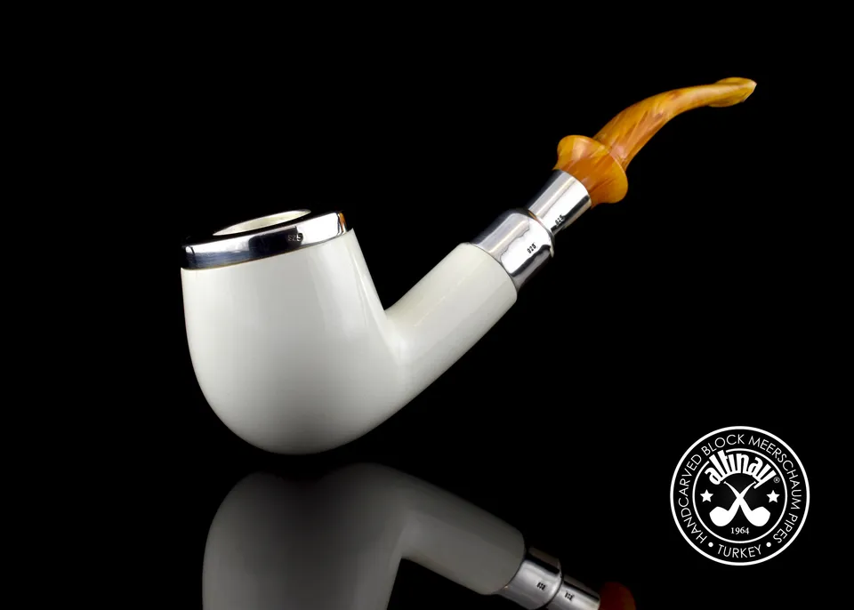 altinay-spigot-army-bent-billiard-meerschaumpfeife-gebogen image 1