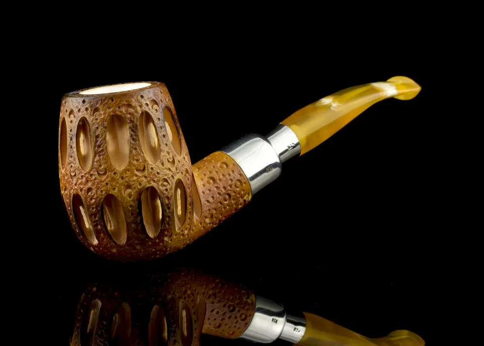 altinay-spigot-billiard-meerschaumpfeife-silber-tabakpfeife-glatt-2 image 1