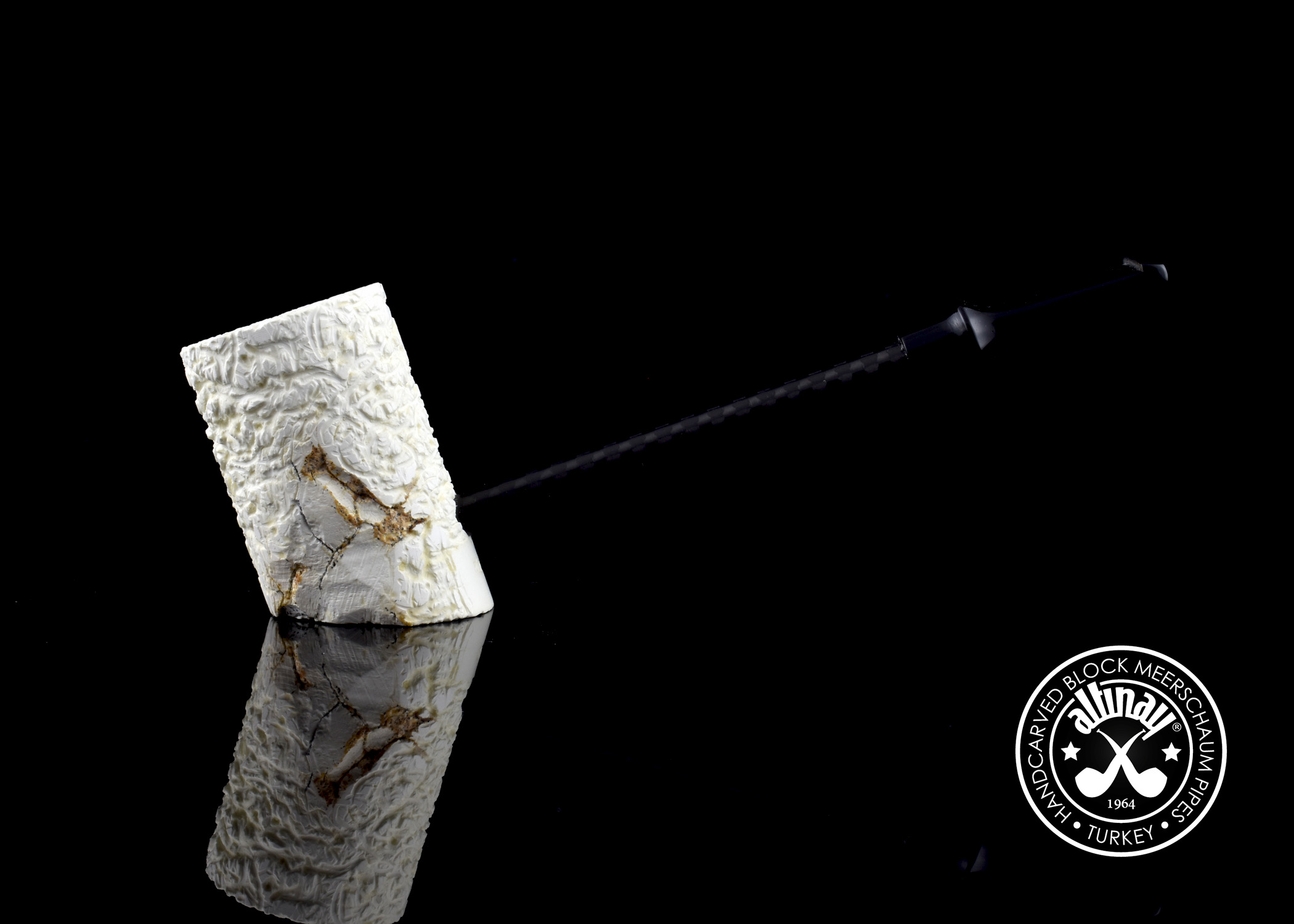 altinay-carbon-fiber-poker-meerschaumpfeife-naturstein image 2