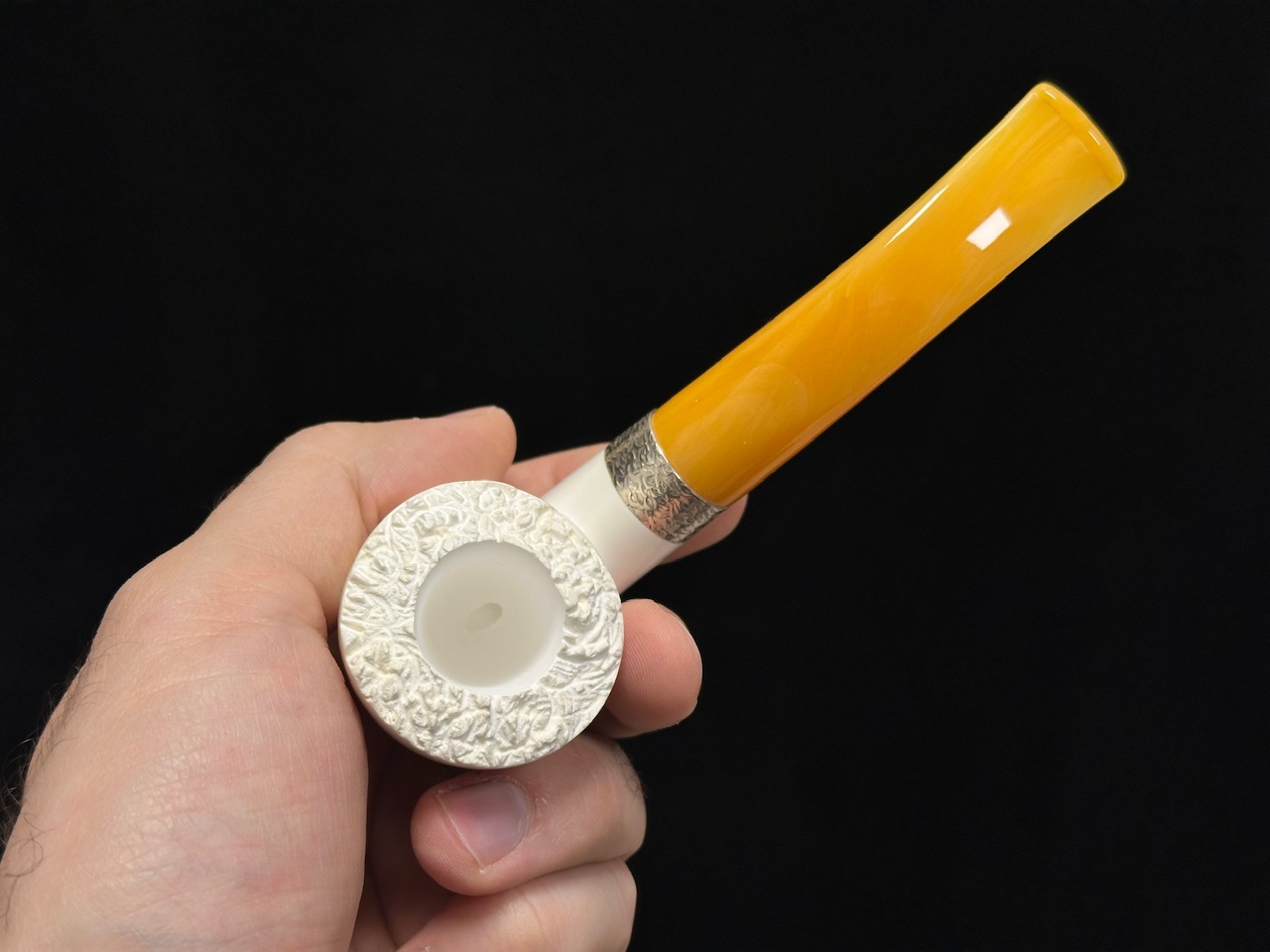 altinay-classic-dublin-meerschaumpfeife-mit-silberband image 5