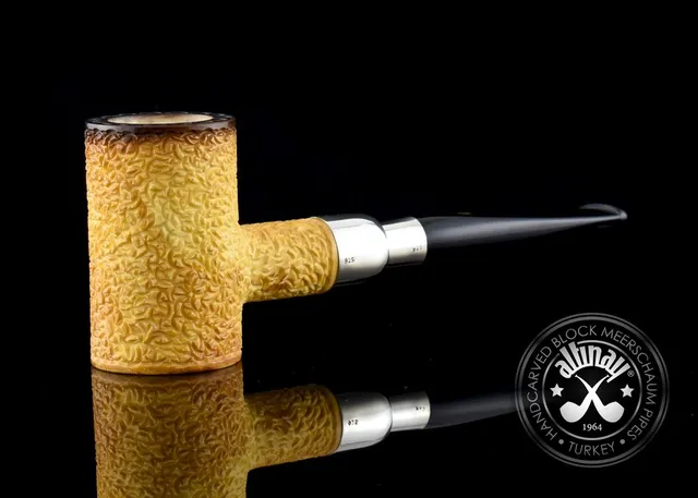 altinay-calcined-poker-23047-meerschaumpfeife-silber-spigot image 1