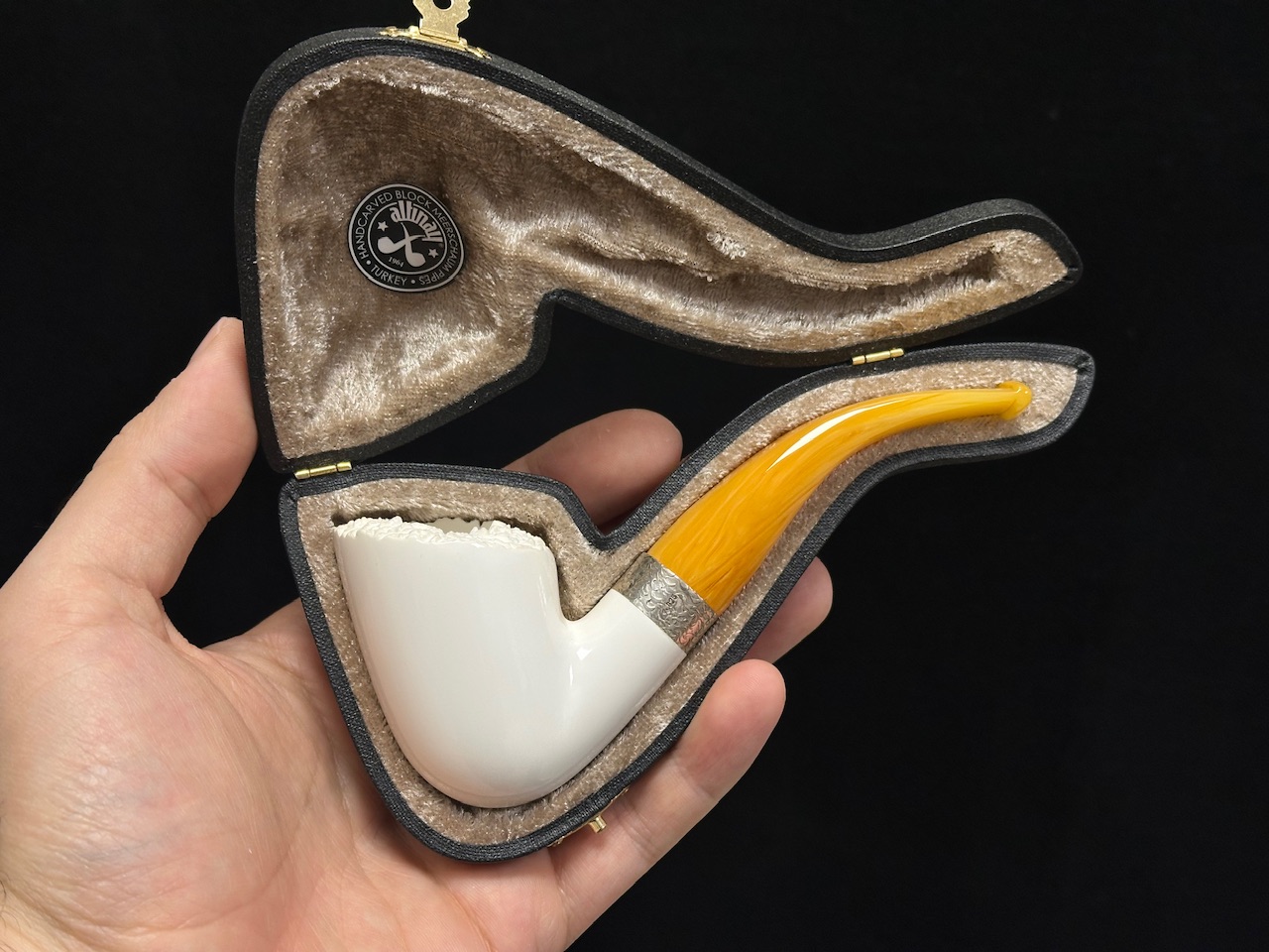 altinay-classic-dublin-meerschaumpfeife-mit-silberband image 8