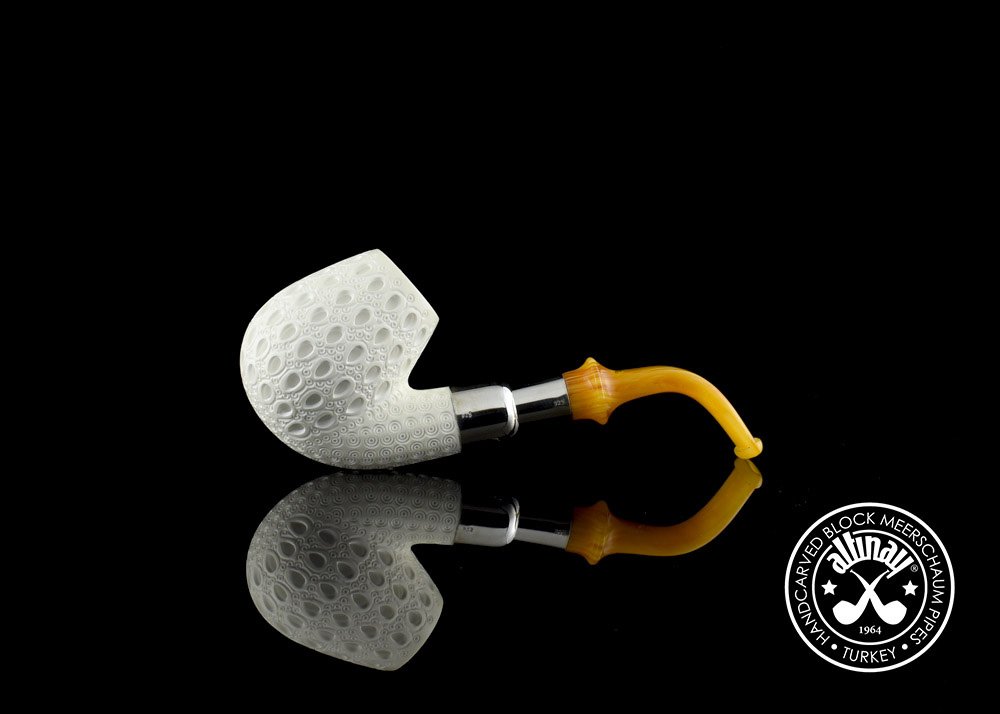altinay-spigot-bent-brandy-tabakpfeife-23406-silber image 3