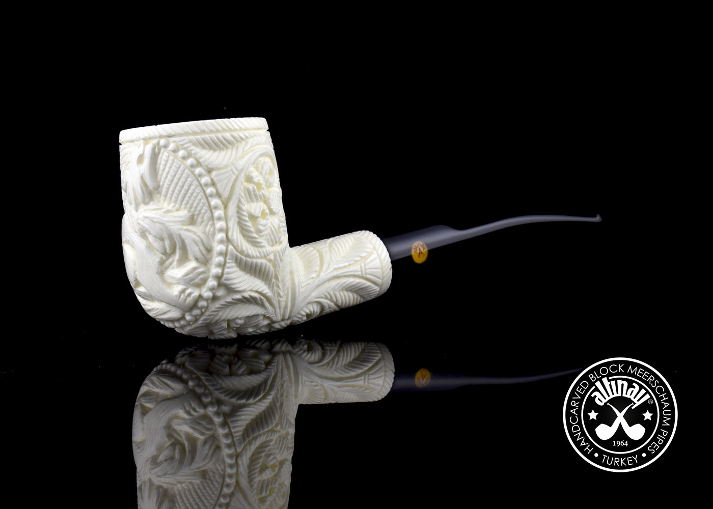 altinay-classic-billiard-meerschaumpfeife-wolfsmotiv image 4