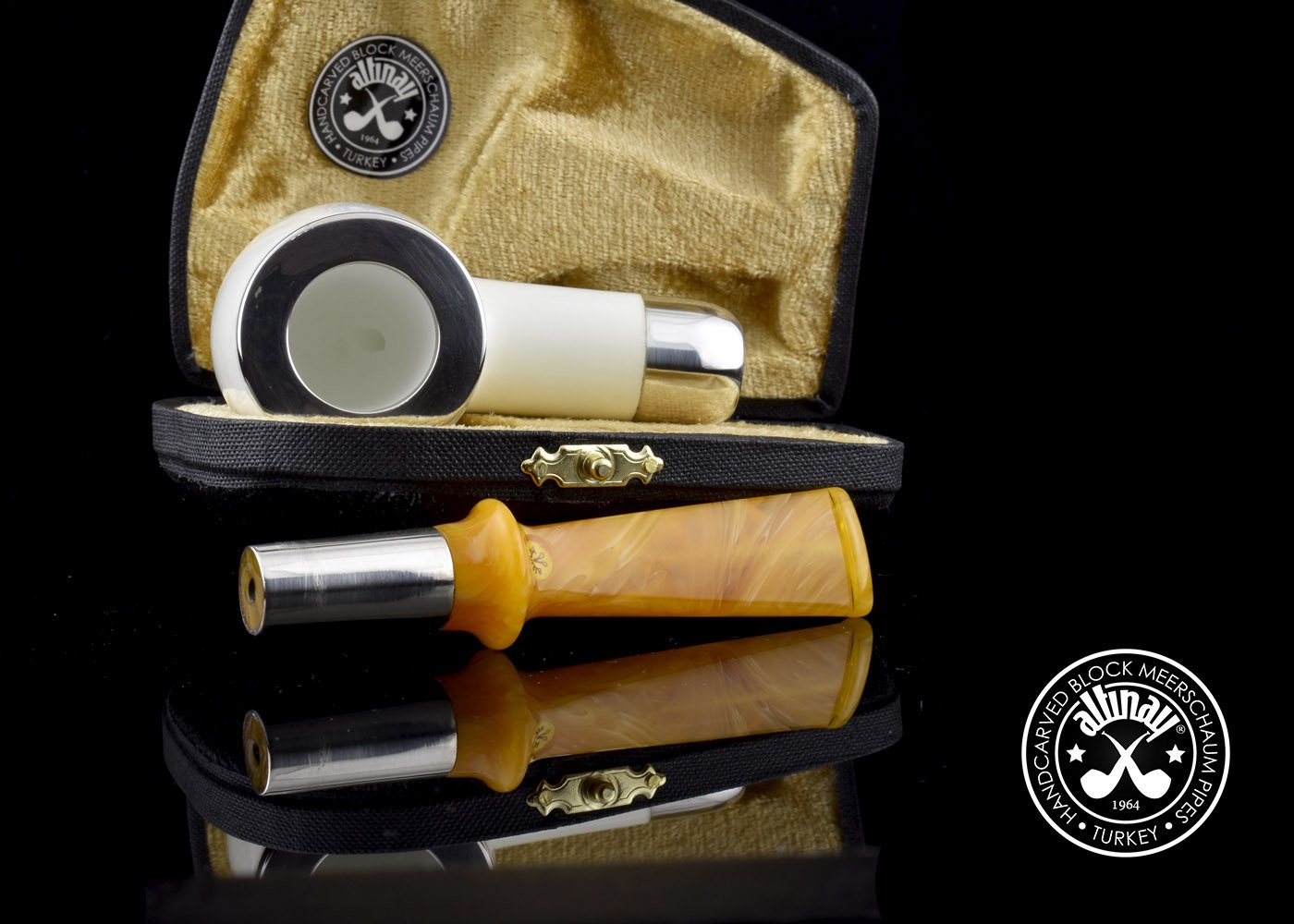 altinay-spigot-army-billiard-meerschaumpfeife-silberkappe-2 image 7